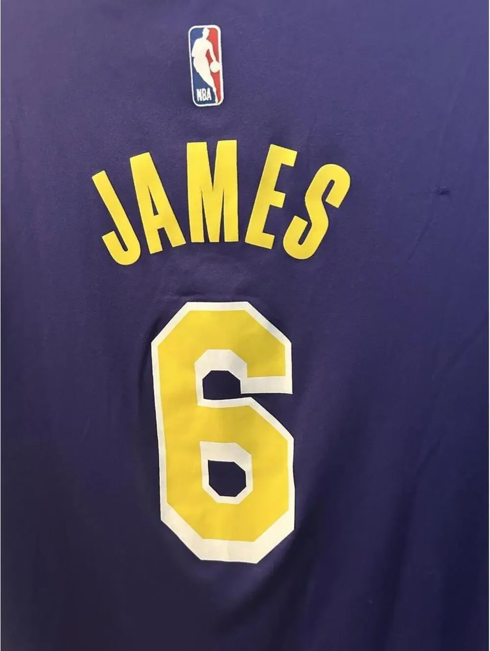 LeBron James Los Angeles Lakers t-shirt jersey, size 10 years #basketball #laker